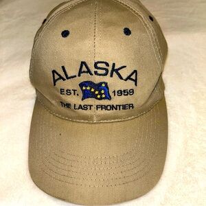 **6/$20** Alaska Last Frontier Tan Hat Tongass Trading Company Baseball Cap